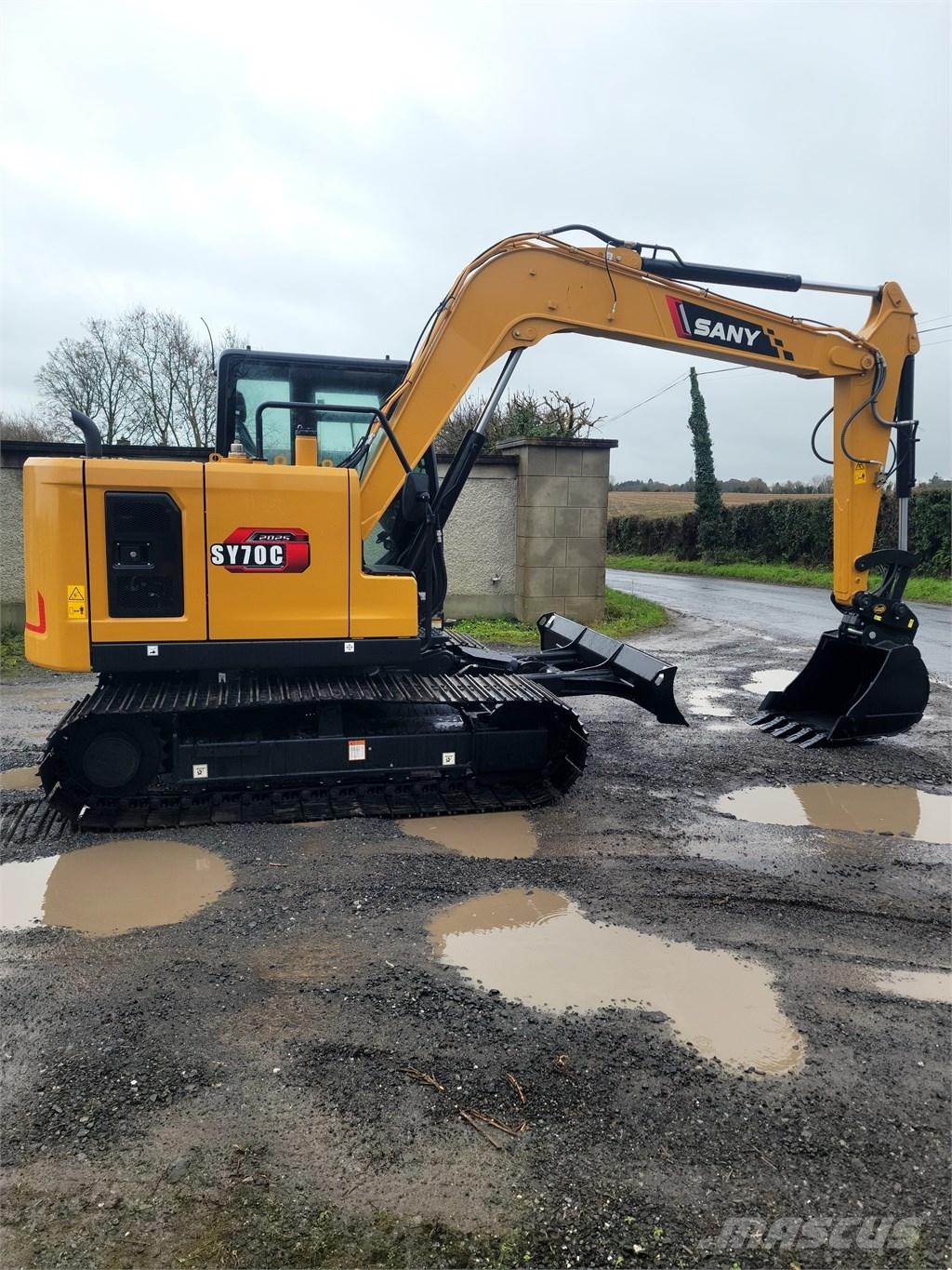 Sany SY 70 C Midikoparki  7t - 12t