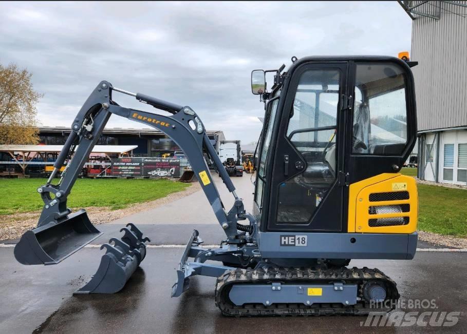 Eurotrac HE 18 Minikoparki