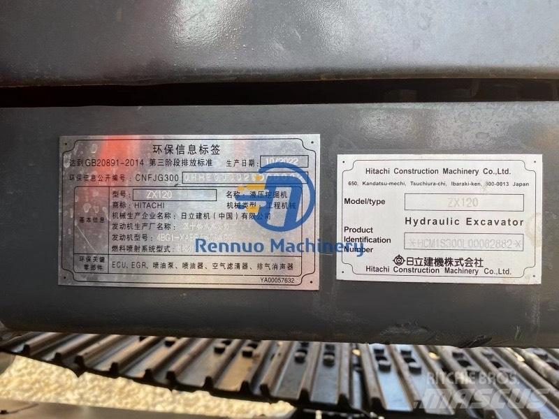 Hitachi ZX 120 Koparki gąsienicowe