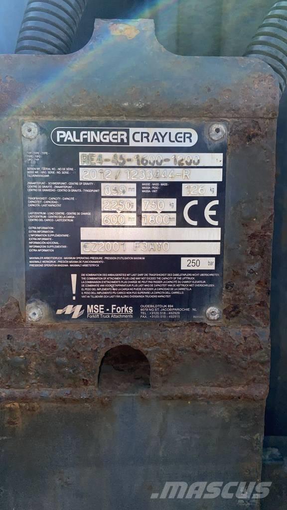 Palfinger F3-203 PX Wózki Diesla