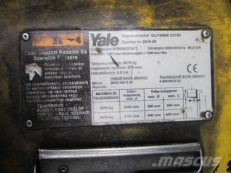 Yale GLP30MX Wózki LPG