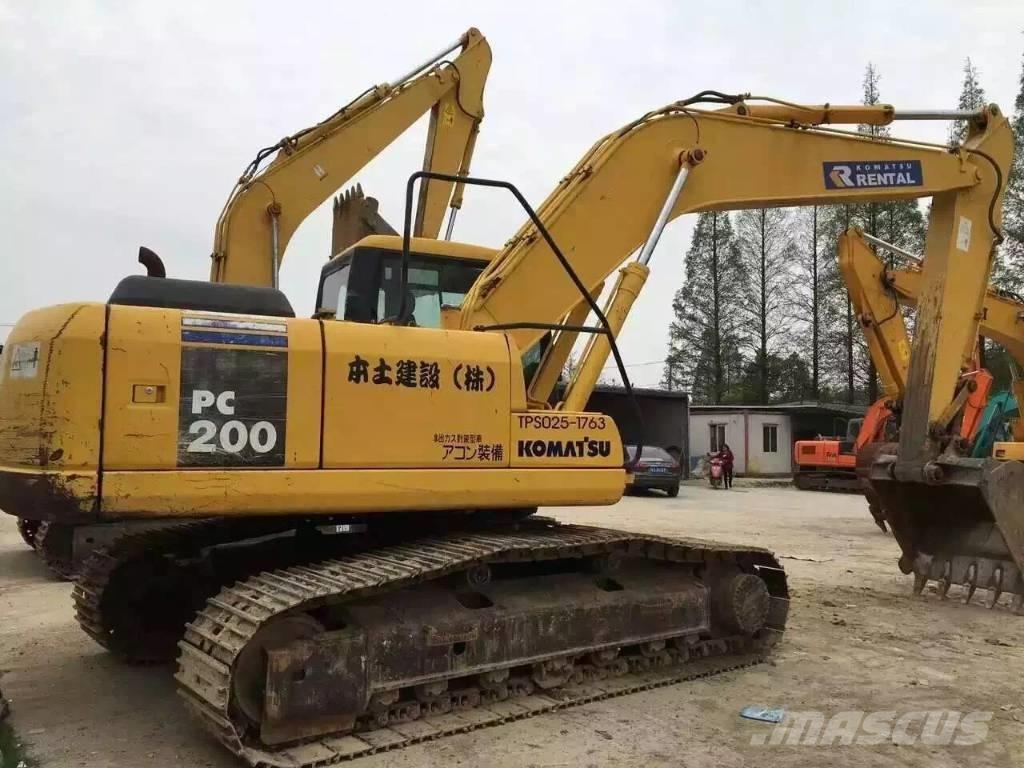 Komatsu pc200-7 Koparki gąsienicowe