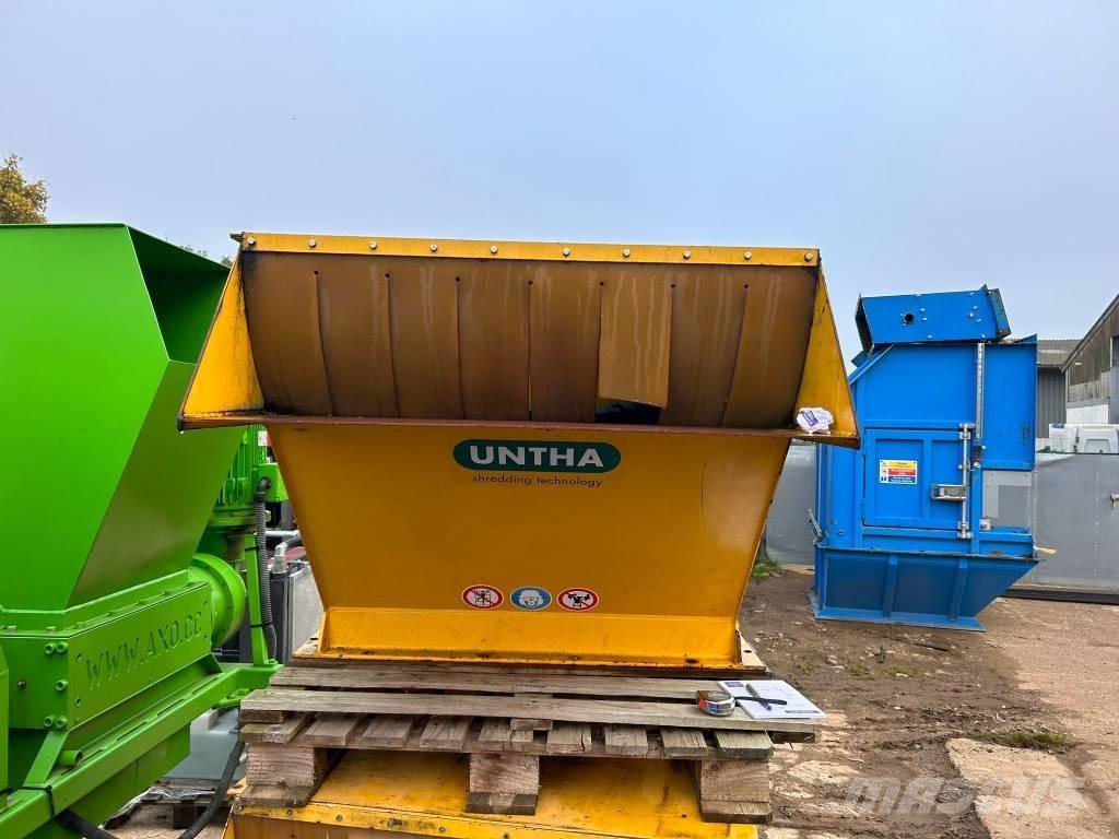 Untha RS50 Feed Hood Silniki i skrzynie