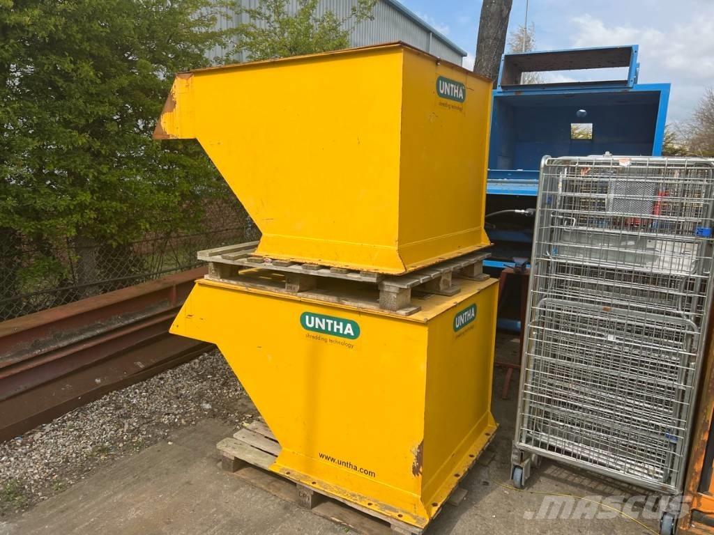 Untha RS50 Feed Hood Silniki i skrzynie