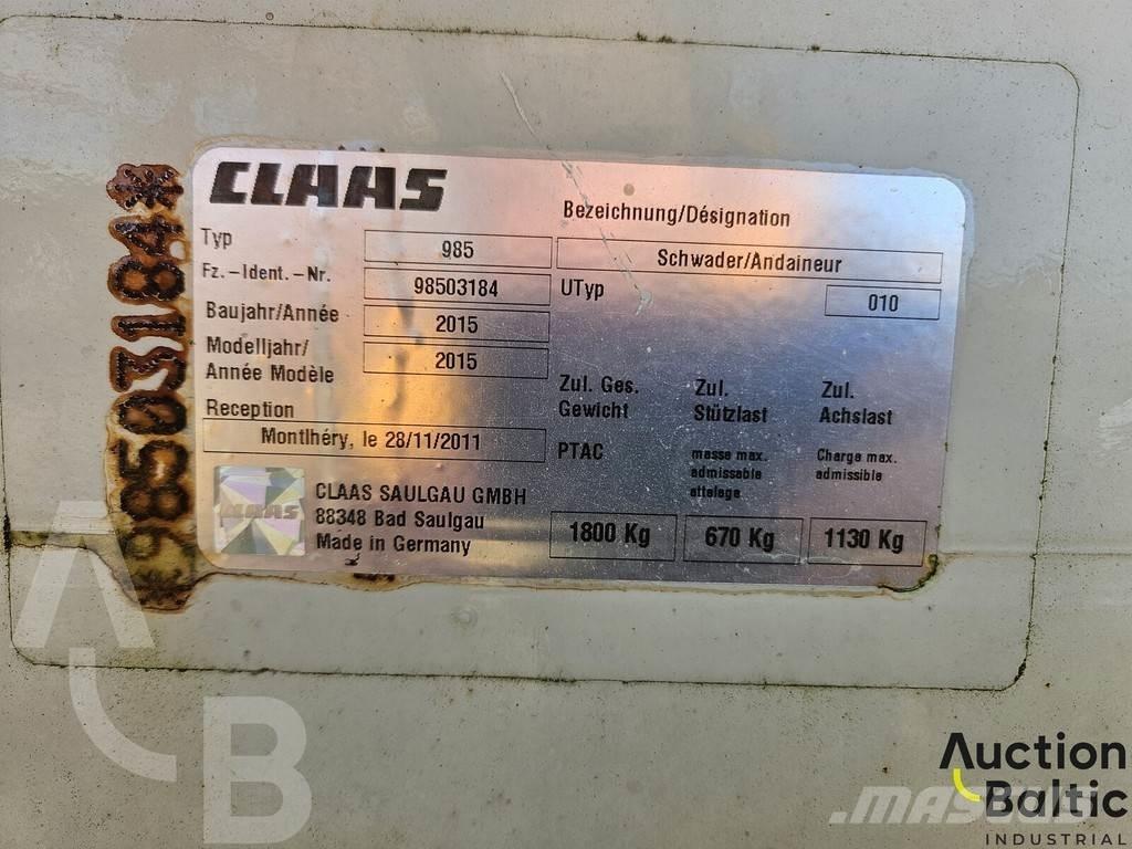 CLAAS Liner 2600 Inny sprzęt do załadunku i kopania