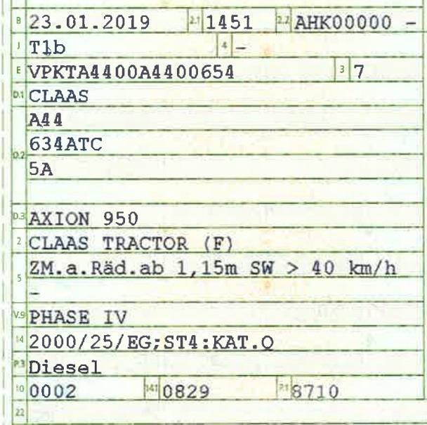 CLAAS Axion 950 Ciągniki rolnicze