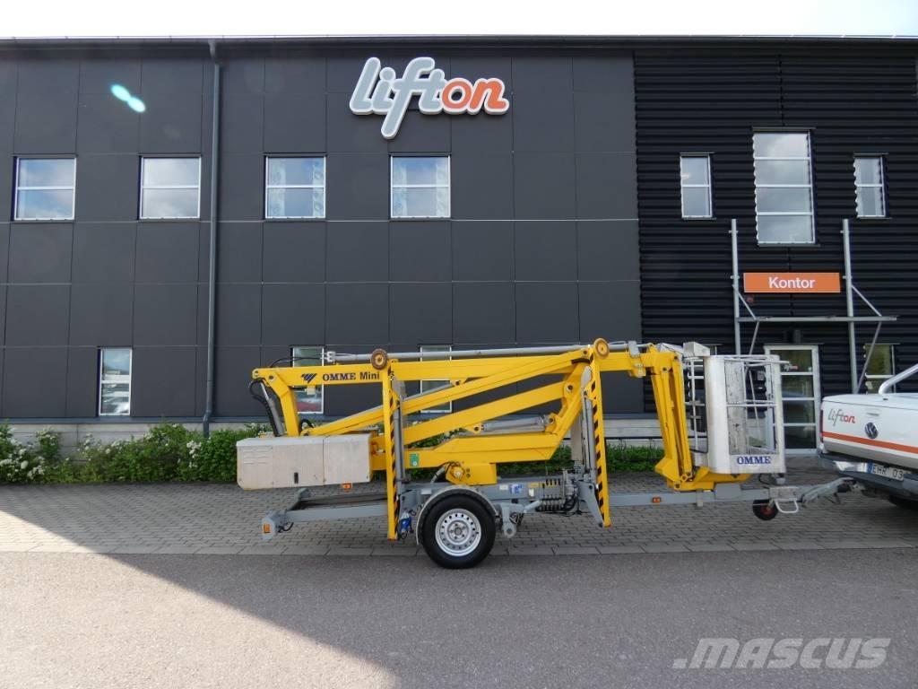 Omme Mini 15 EXBJ Podnośniki na przyczepach