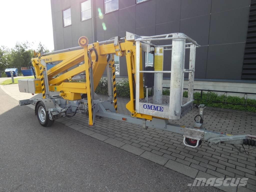Omme Mini 15 EXBJ Podnośniki na przyczepach