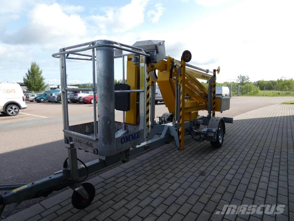 Omme Mini 15 EXBJ Podnośniki na przyczepach