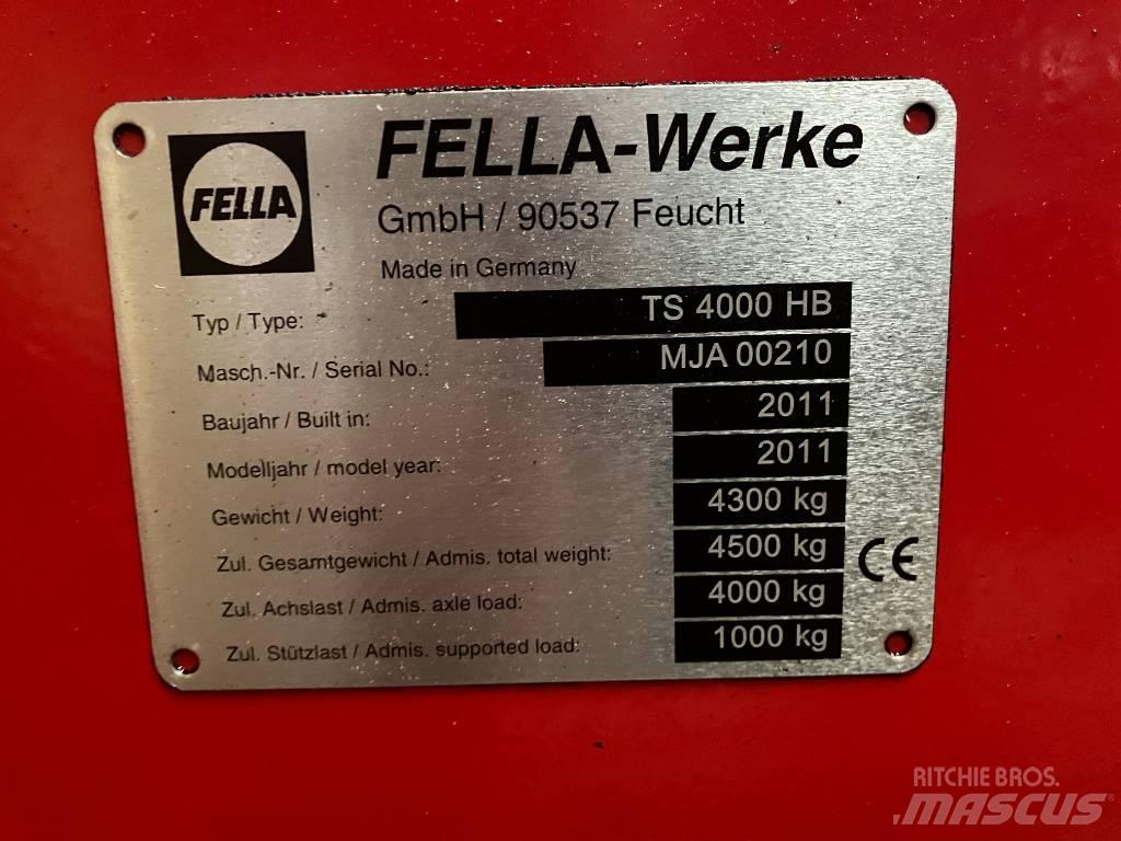 Fella Rotorrive-4 Zgrabiarki i przetrząsacze