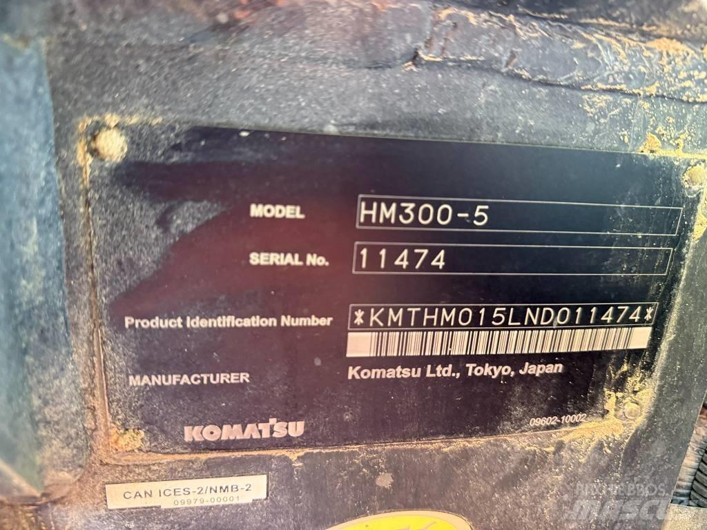 Komatsu HM300-5 Wozidła przegubowe