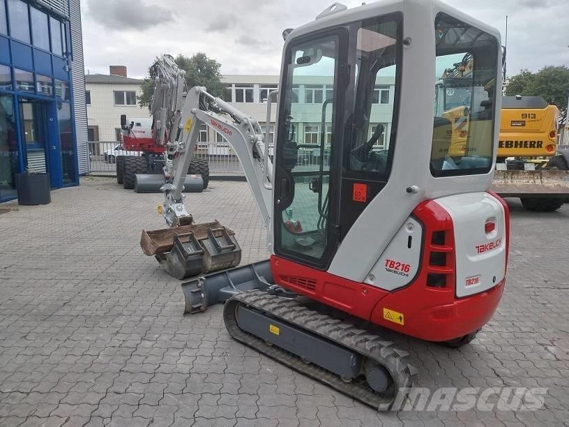 Takeuchi TB 216 A Minikoparki