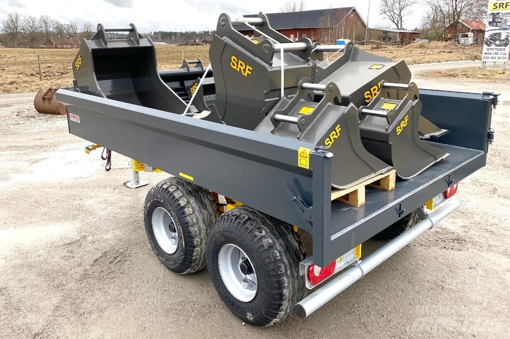SRF 9 ton Dumpervagn Inne akcesoria