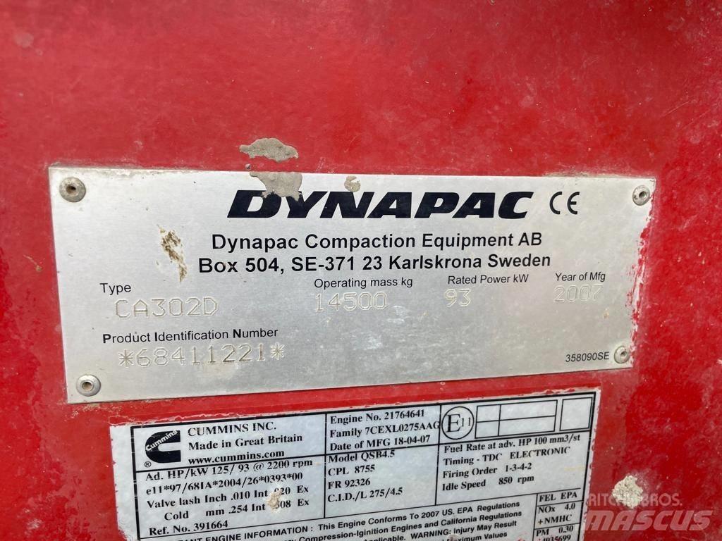 Dynapac CA 302 D Walce jednobębnowe