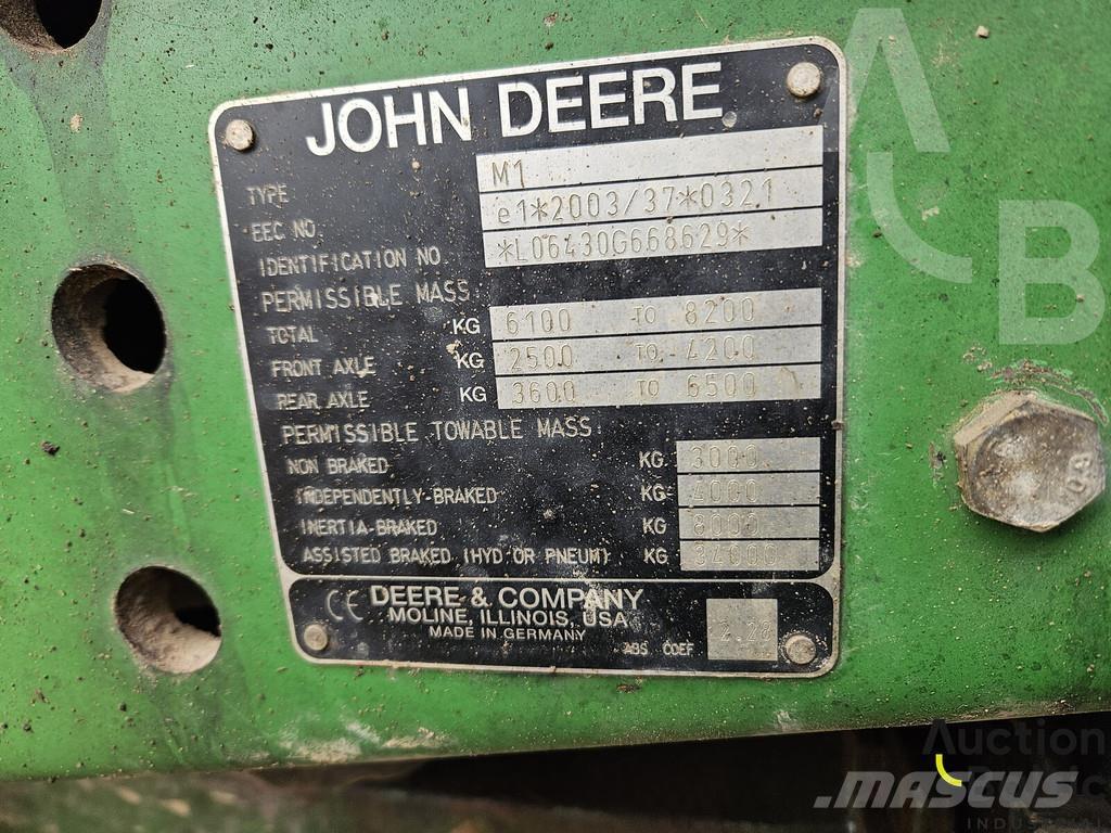 John Deere 6430 Ciągniki rolnicze