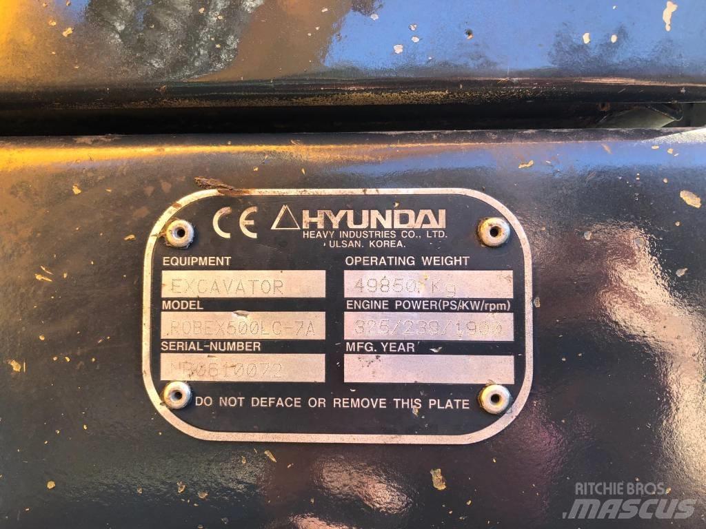 Hyundai R500LC-7A Koparki gąsienicowe
