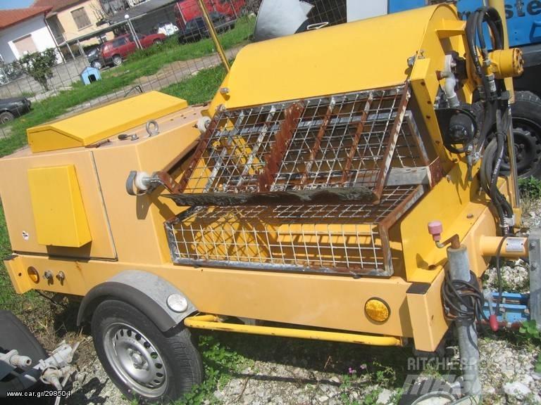Kubota BUNKER sp 11 Samojezdne pompy do betonu