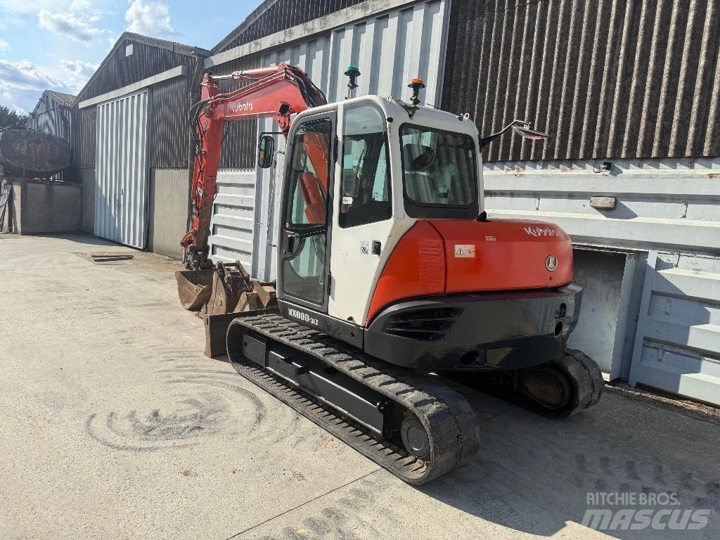 Kubota KX 080 Midikoparki  7t - 12t