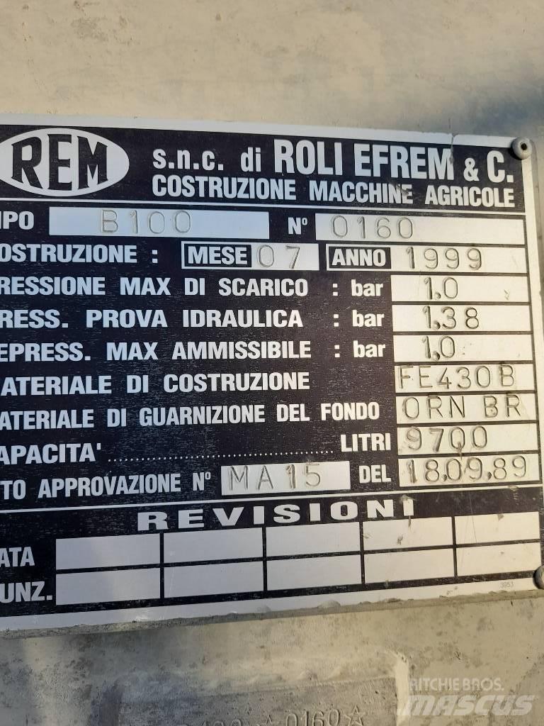 REM RB100 Cysterny do szlamu