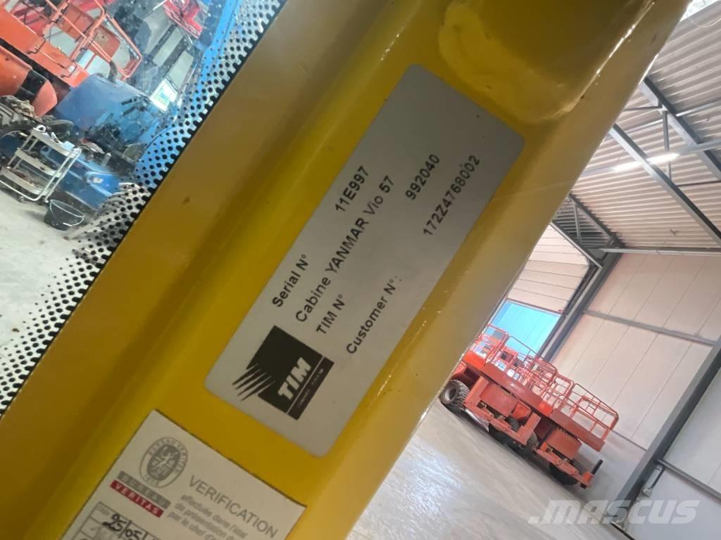 Yanmar vio 50 / vio 57 Kabiny i wnętrze