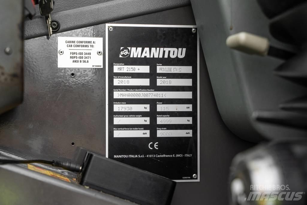 Manitou MRT 2150 Ładowarki teleskopowe