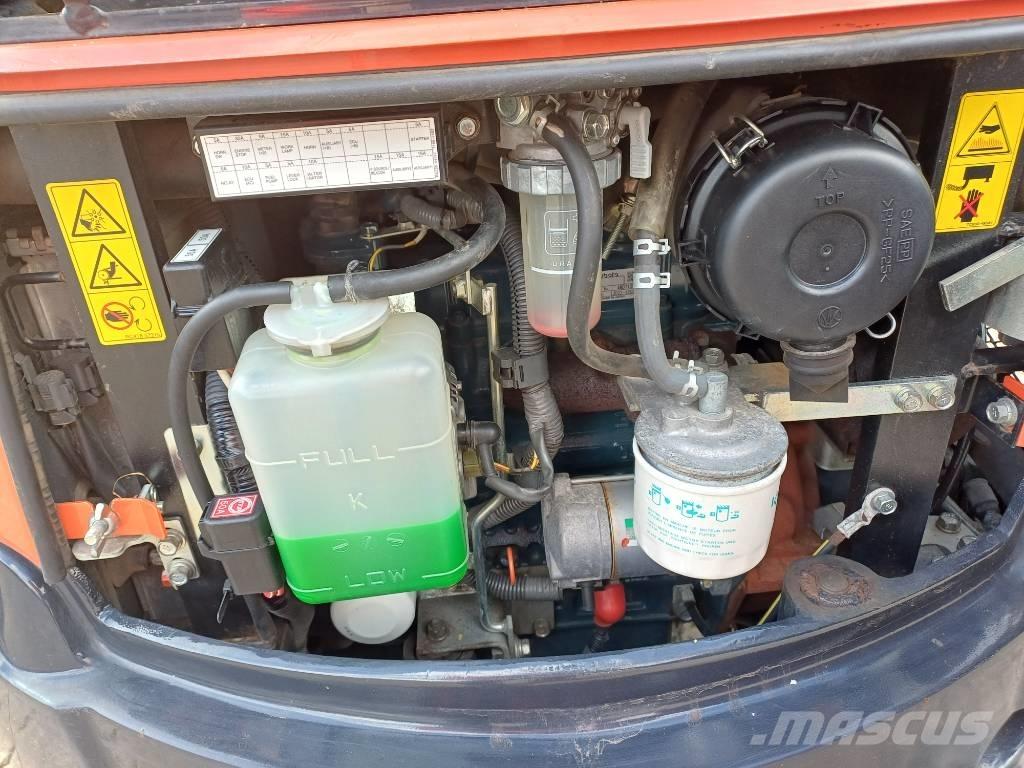 Kubota U 17-3 Minikoparki