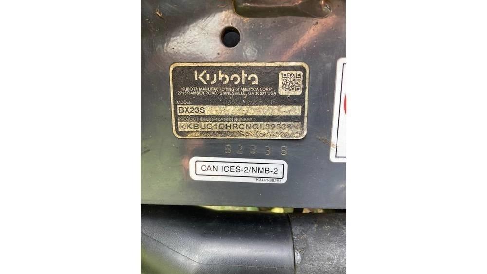 Kubota BX23s Ciągniki rolnicze
