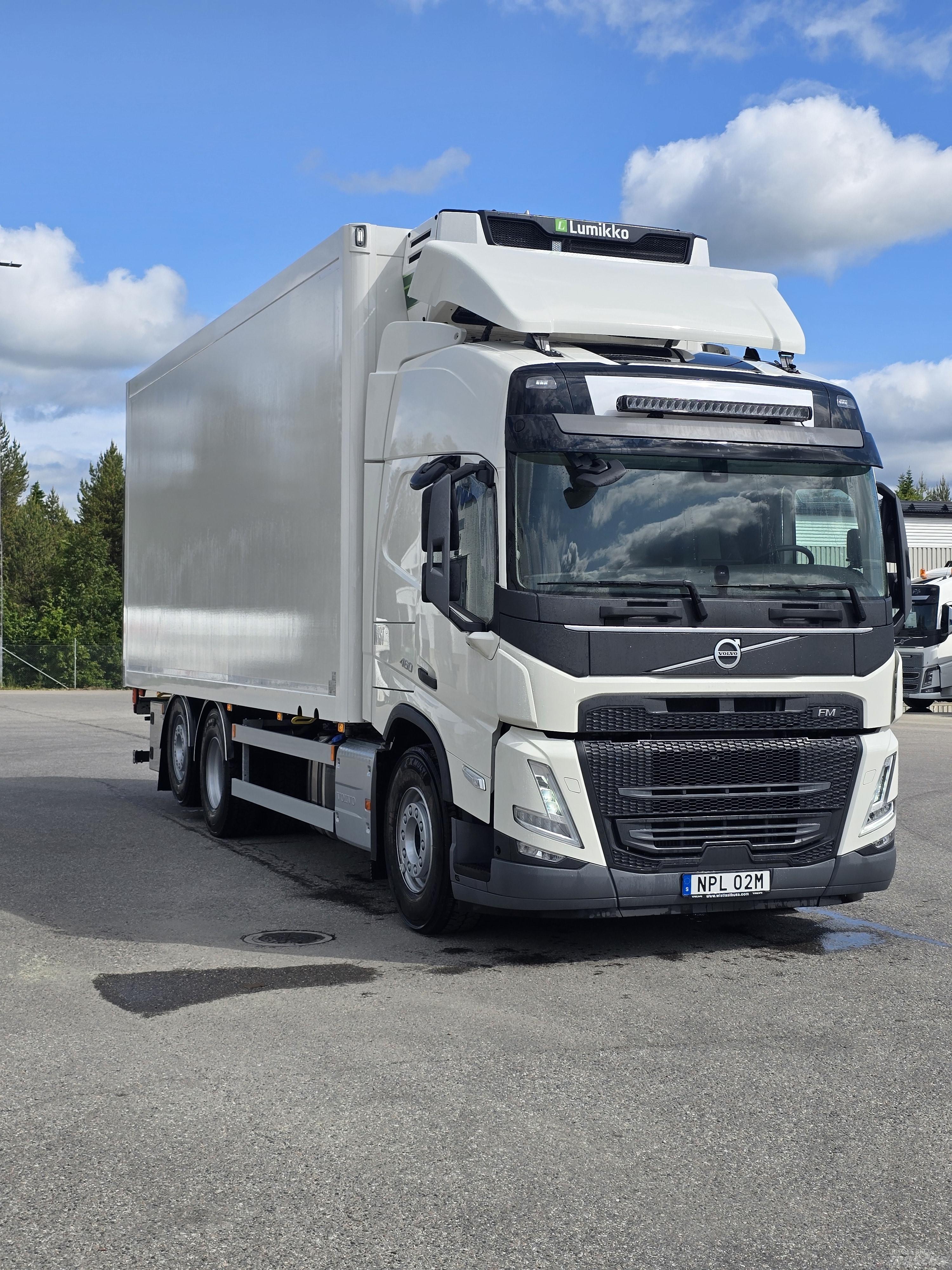 Volvo FM460 LNG Chłodnie samochodowe