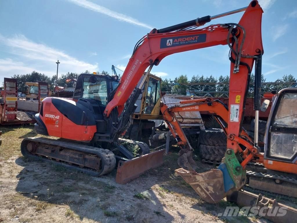 Kubota KX 080-4 Midikoparki  7t - 12t