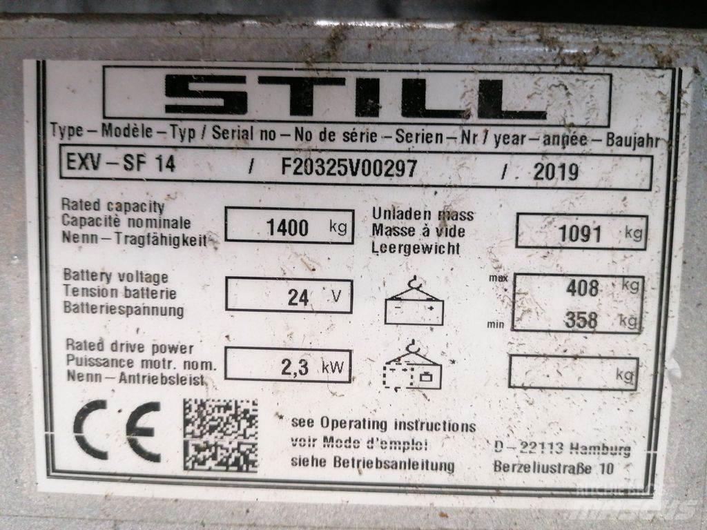 Still EXV-SF14 Wózki widłowe unoszące z dyszlem