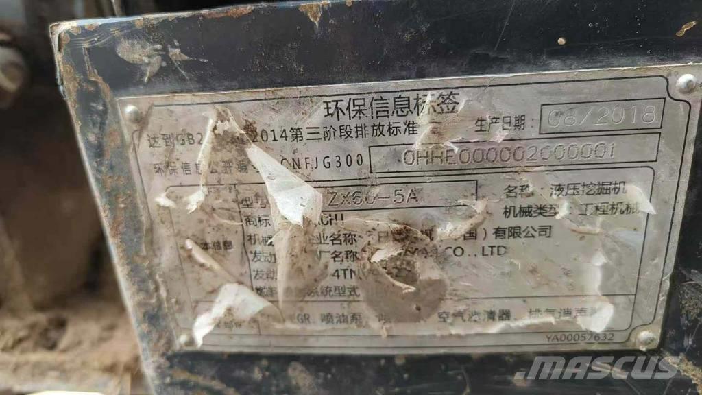 Hitachi Zaxis 60 Koparki gąsienicowe