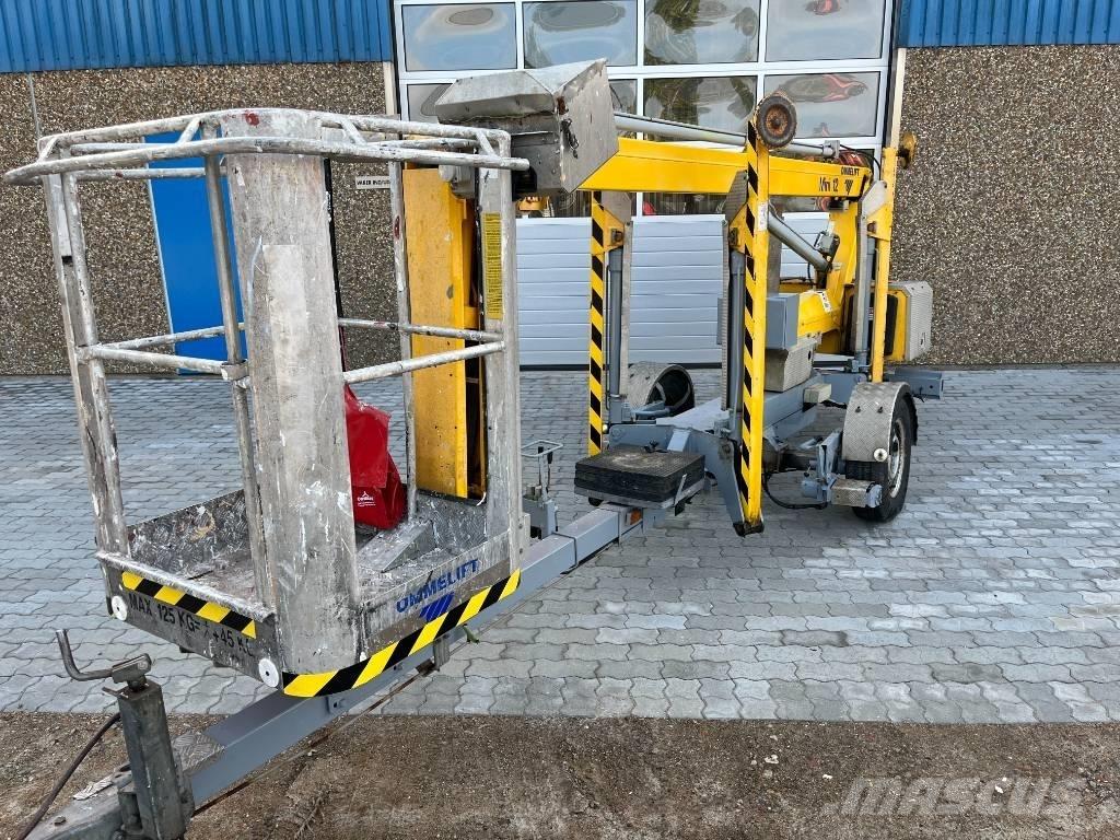 Omme Mini 12 EBJ Podnośniki na przyczepach