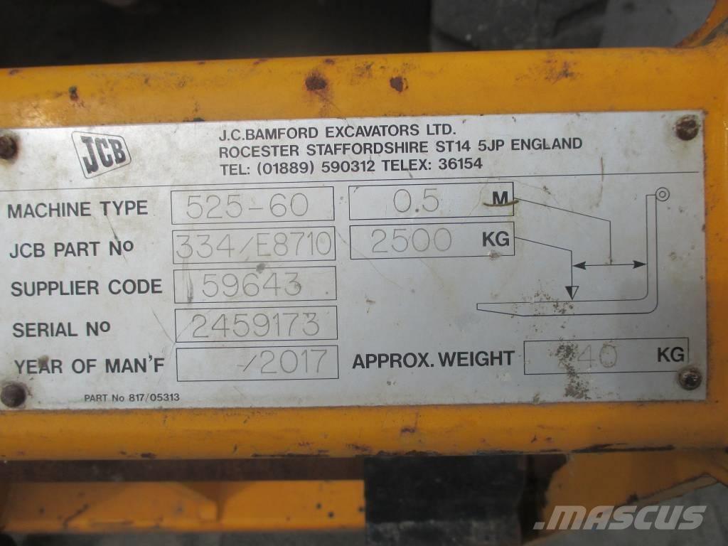 JCB 525-60 Ładowarki teleskopowe