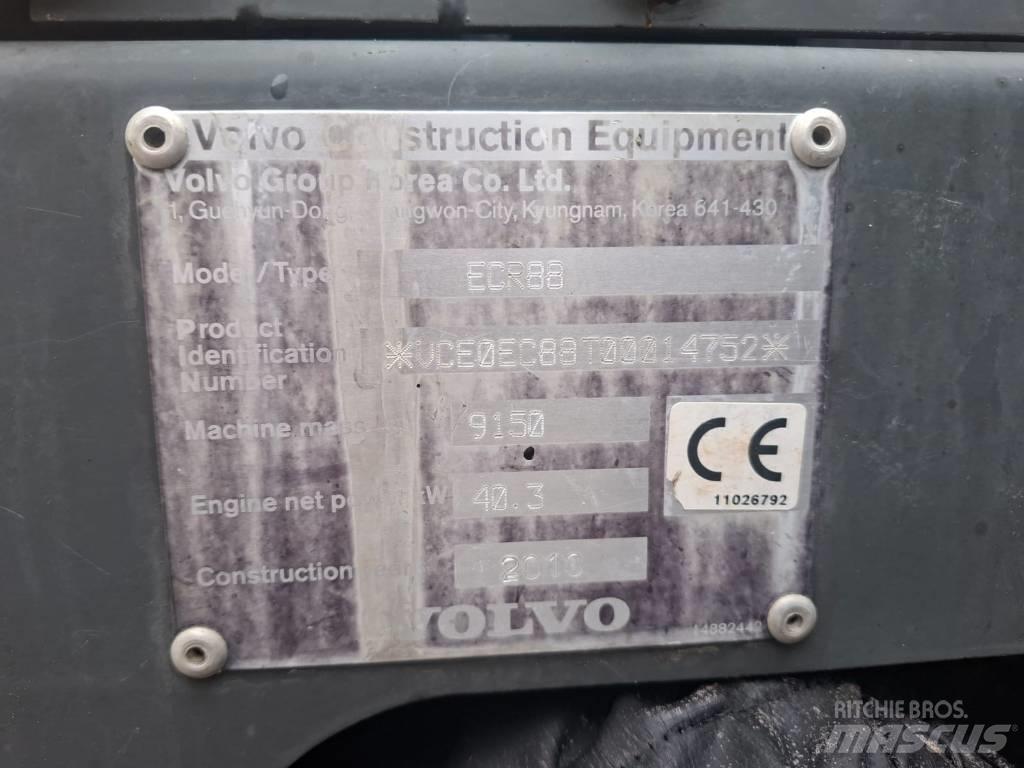 Volvo ECR 88 Midikoparki  7t - 12t