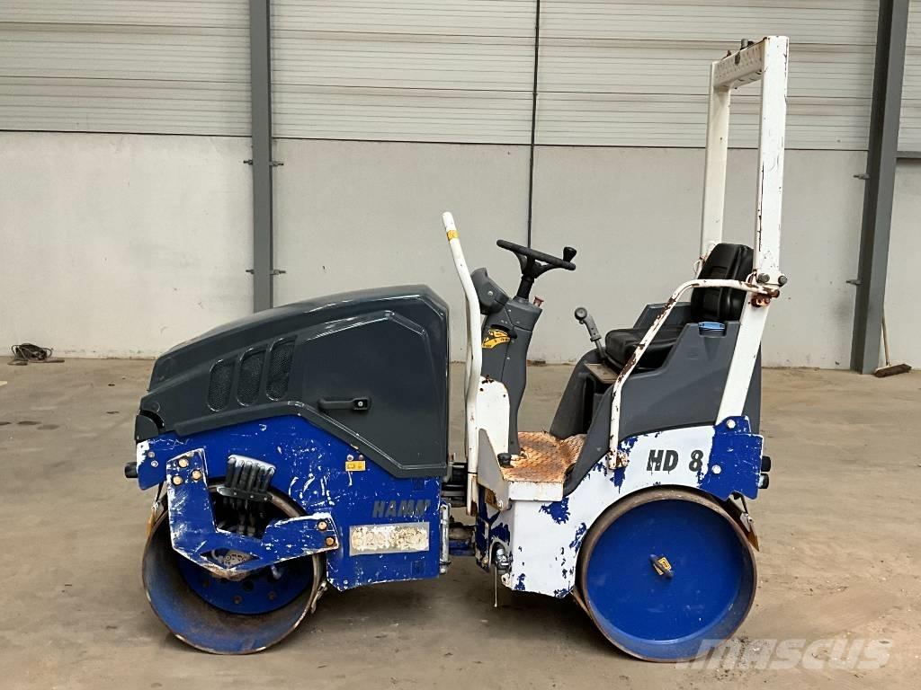 Hamm HD 8 Walce dwubębnowe