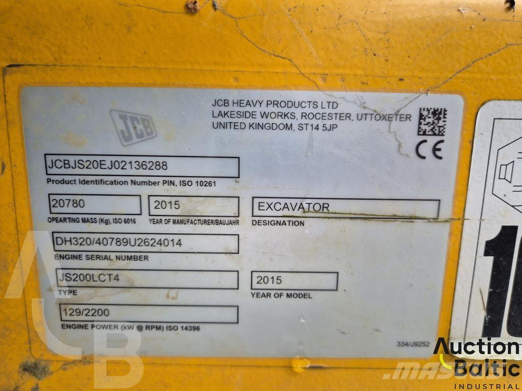 JCB JS 200 LC T4 Koparki gąsienicowe