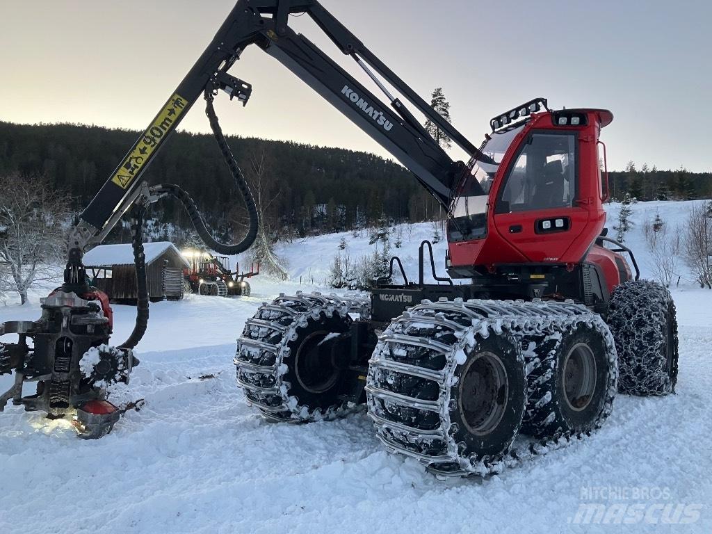 Komatsu 951 Harwestery