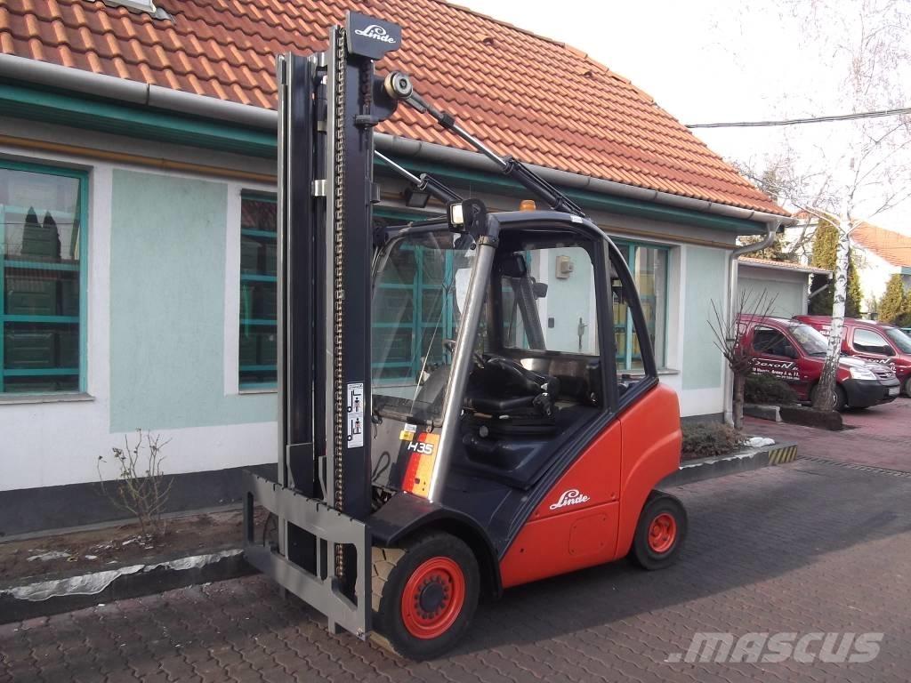 Linde H 35 D V-2917 Wózki Diesla