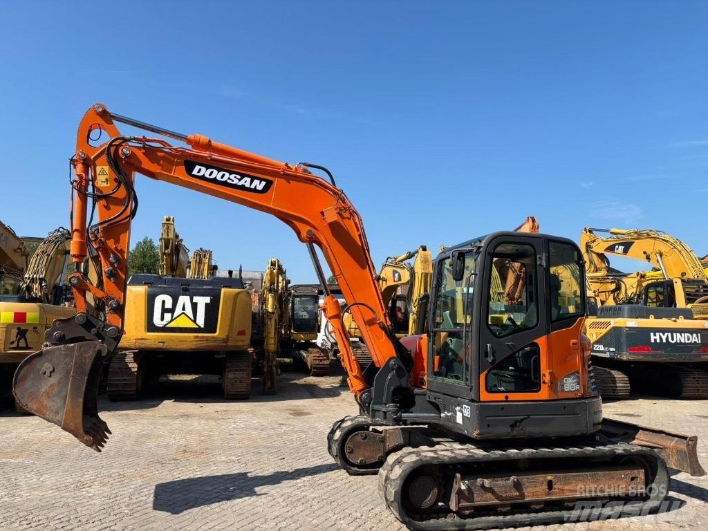 Doosan DX 80 R Midikoparki  7t - 12t