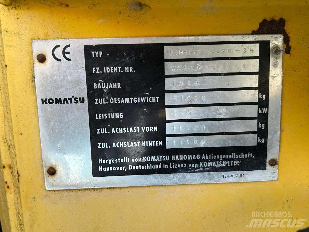 Komatsu WA 420 Ładowarki kołowe
