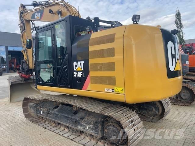 CAT 318FL Koparki gąsienicowe