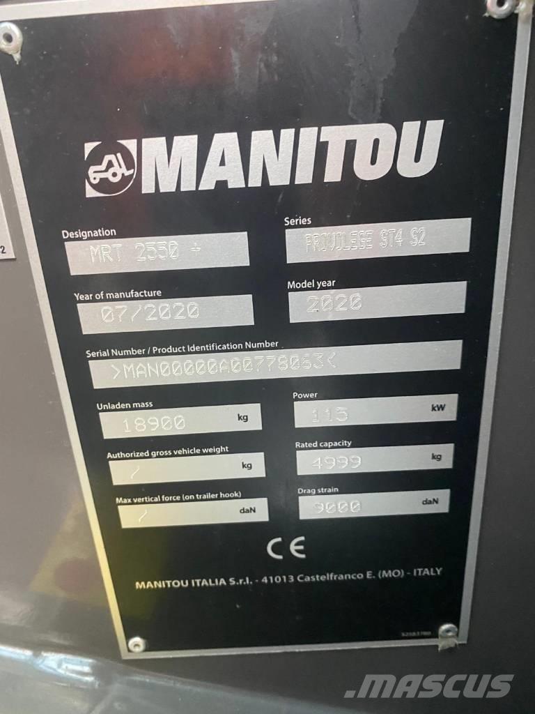 Manitou MRT2550 Ładowarki teleskopowe