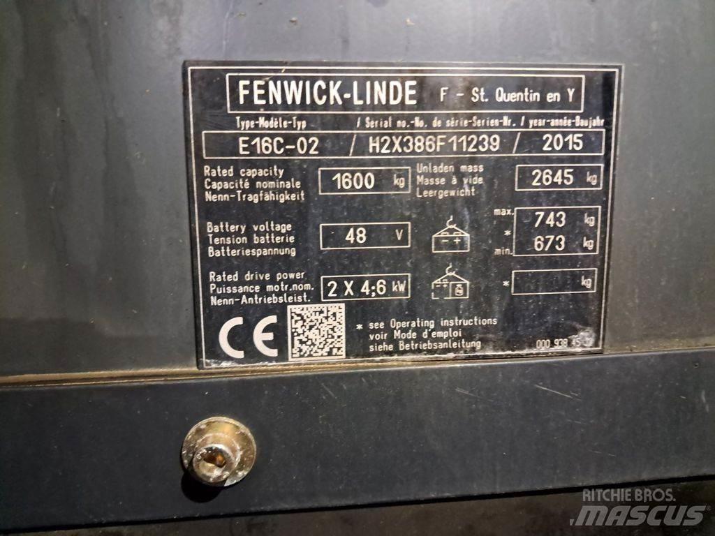 Linde E16C-02 Wózki elektryczne