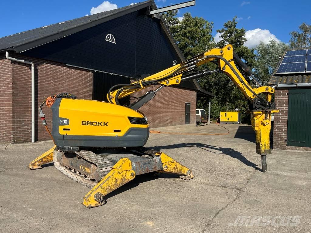 Brokk 500 Koparki specjalne