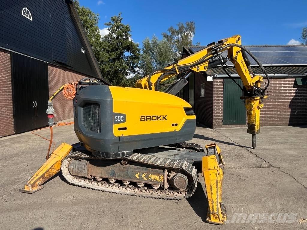 Brokk 500 Koparki specjalne