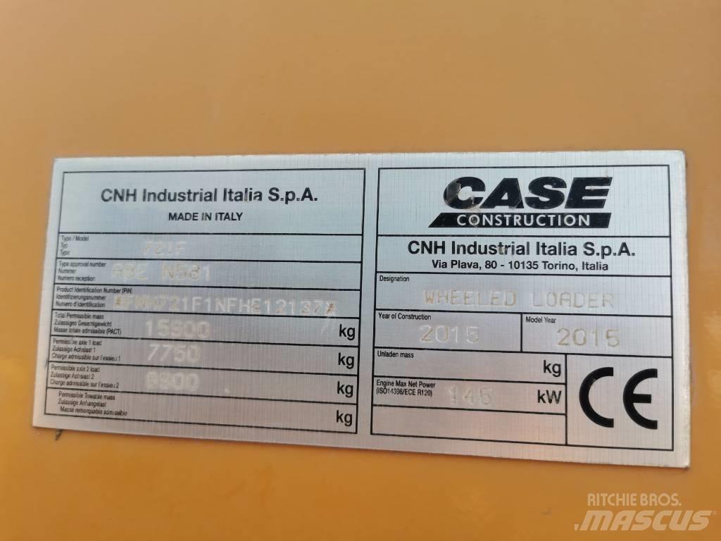 CASE 721F Z-Bar Ładowarki kołowe