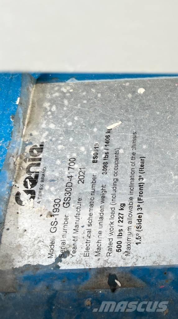 Genie GS 1930E-Drive Podnośniki nożycowe