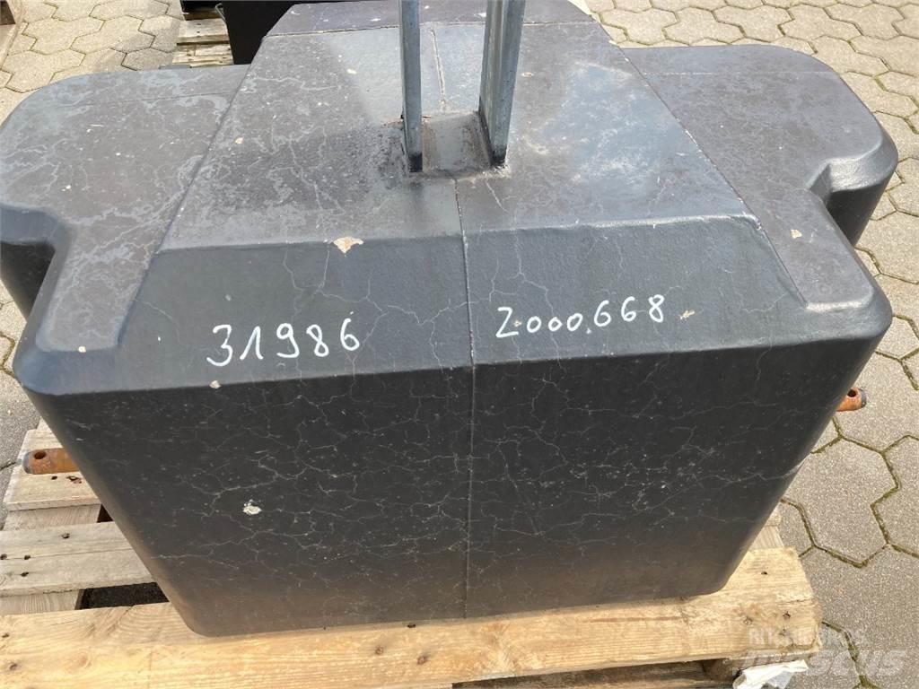  SUER 700 kg Inne akcesoria do ciągników
