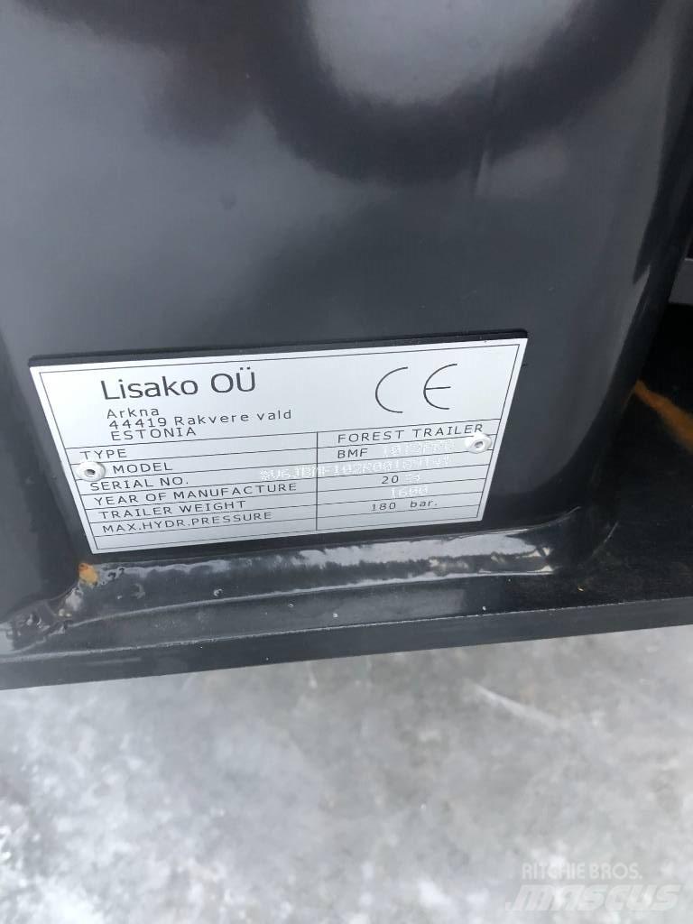 BMF 720+10T2 pro Przyczepy leśne