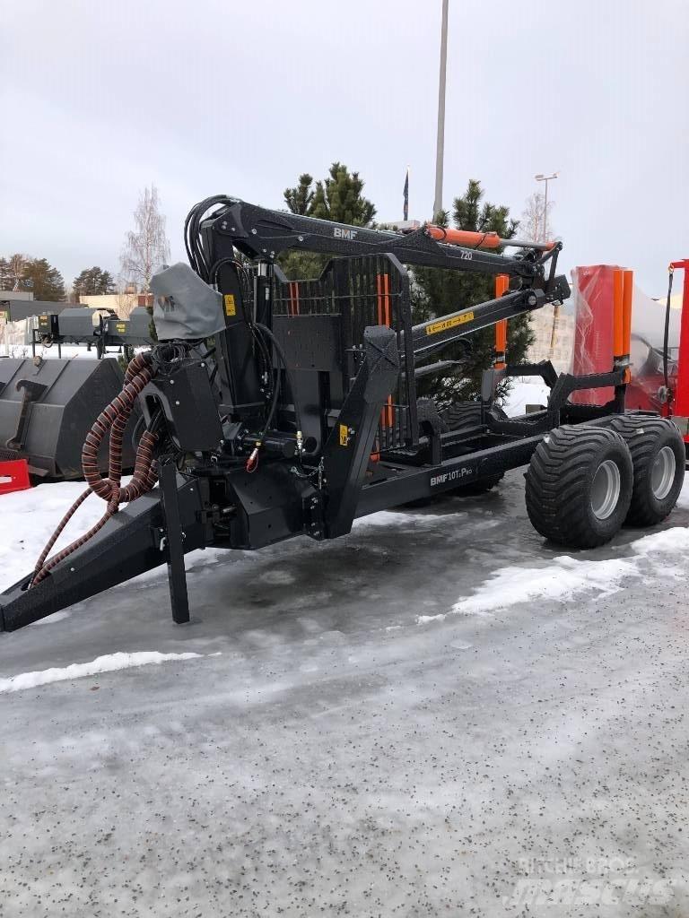 BMF 720+10T2 pro Przyczepy leśne